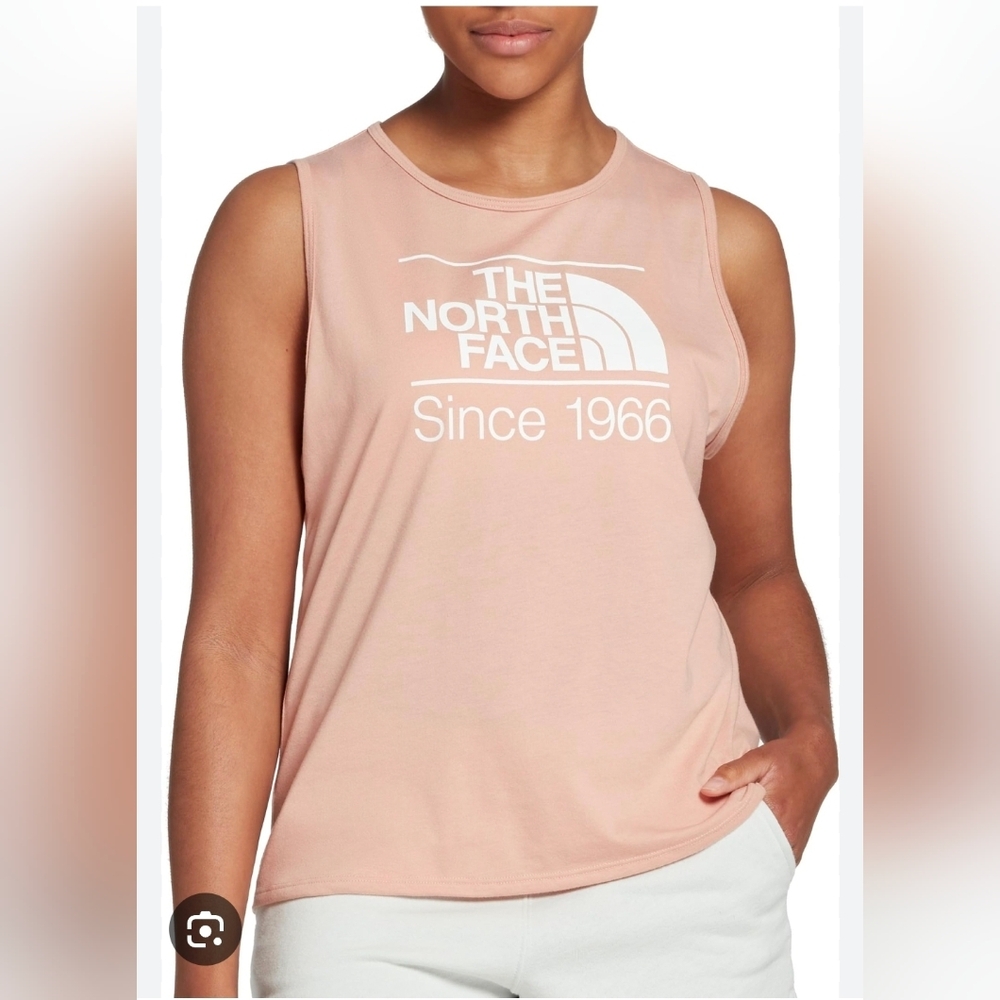 The North Face Women's Light Pink Muscle Tee